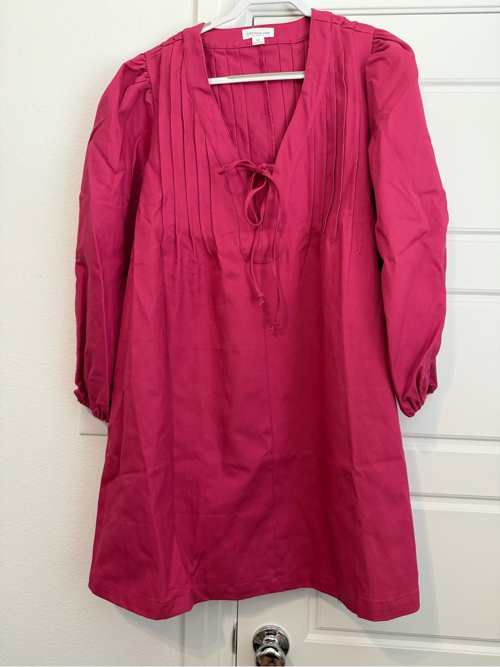 Chic Soul Fuchsia Daytime Fine Dress